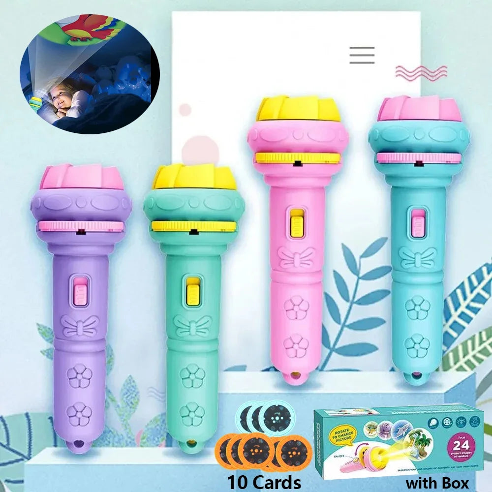 Cartoon Projection Flashlight - infant2eleven
