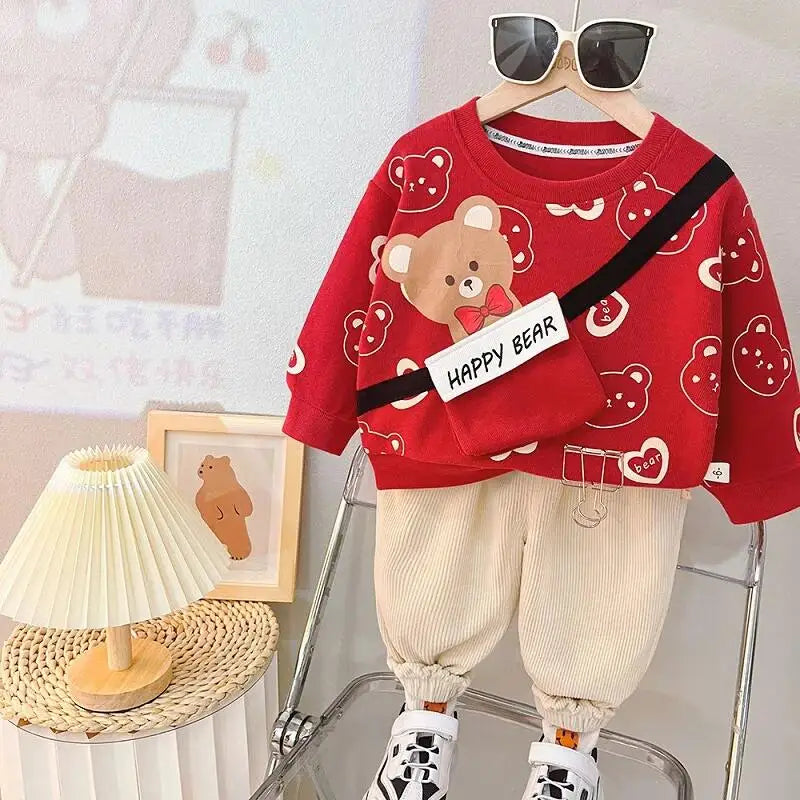 Infant/Toddler 2PC Cartoon Design Outfit - infant2eleven