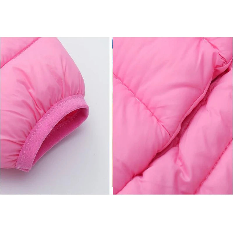 Lightweight Autumn Winter Coats with Hoodie... - infant2eleven