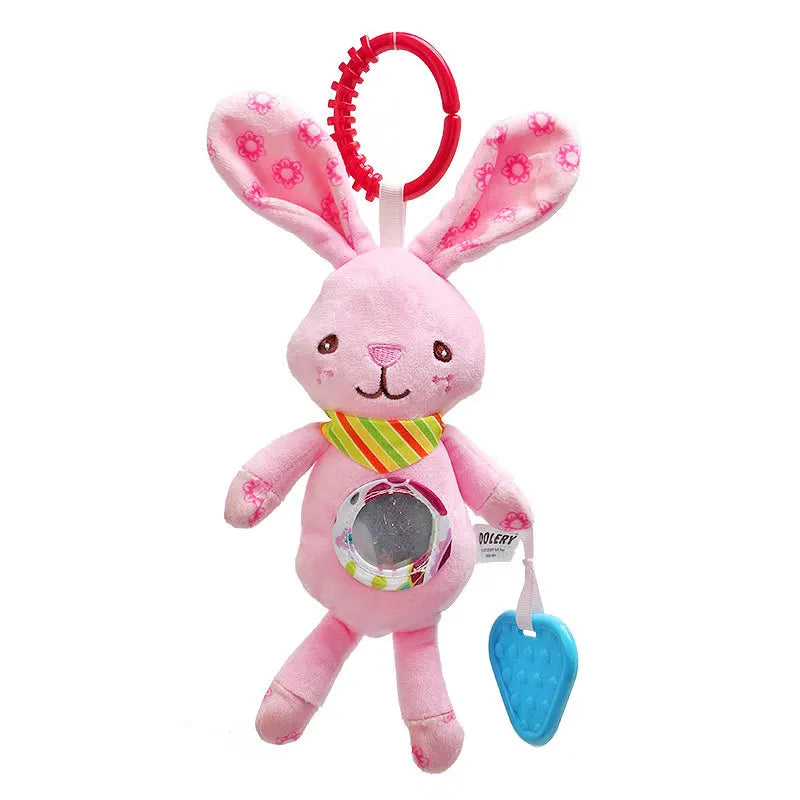 Soft Animal Handbell Toys WIth Teether - infant2eleven