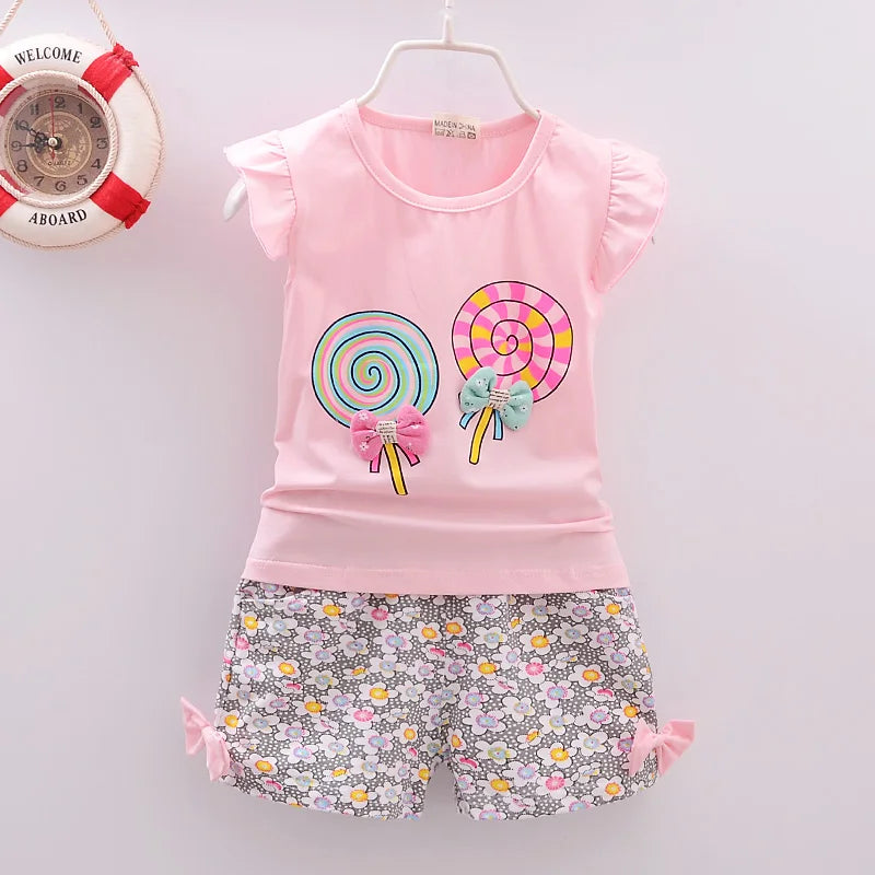 Girls Summer Lollipop Set - infant2eleven
