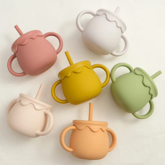Silicone Baby Sippy Cup - infant2eleven