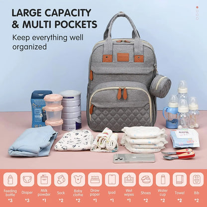 3-in-1 Diaper Backpack - infant2eleven