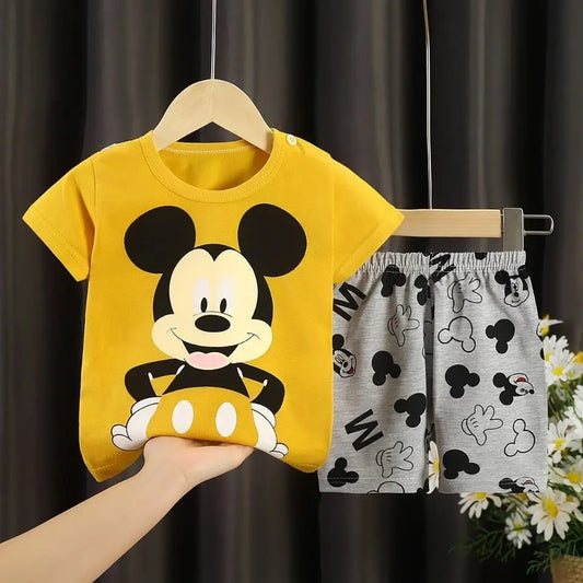 Mickey Summer Outfit T-Shirt Set - infant2eleven