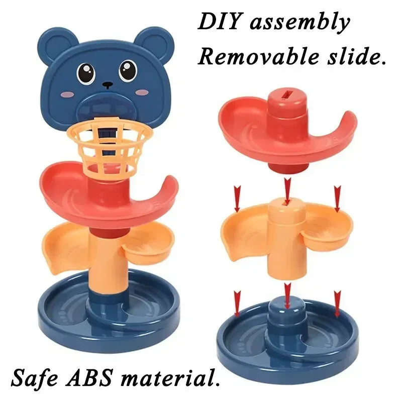 Baby Rolling Ball Track Tower - infant2eleven