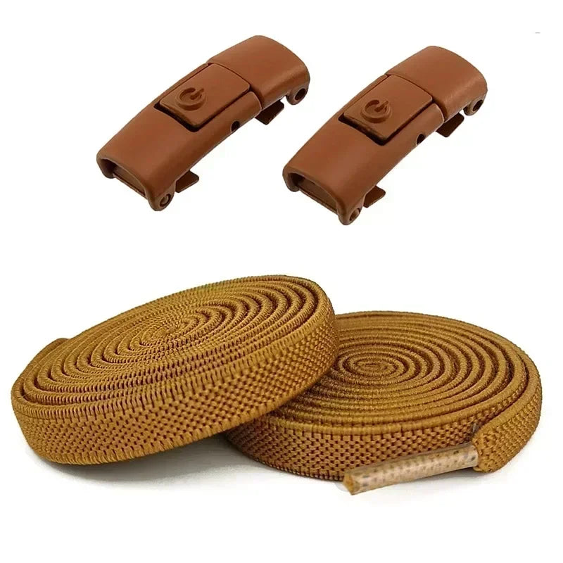 No Tie Press Lock Shoelaces - infant2eleven