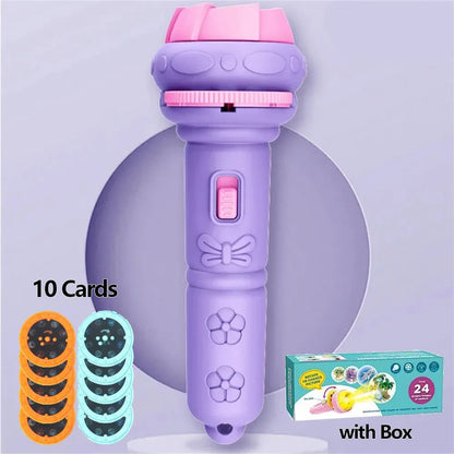 Cartoon Projection Flashlight - infant2eleven