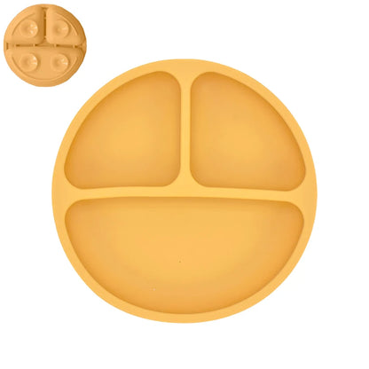 Cute Silicone Baby Plate Set - infant2eleven