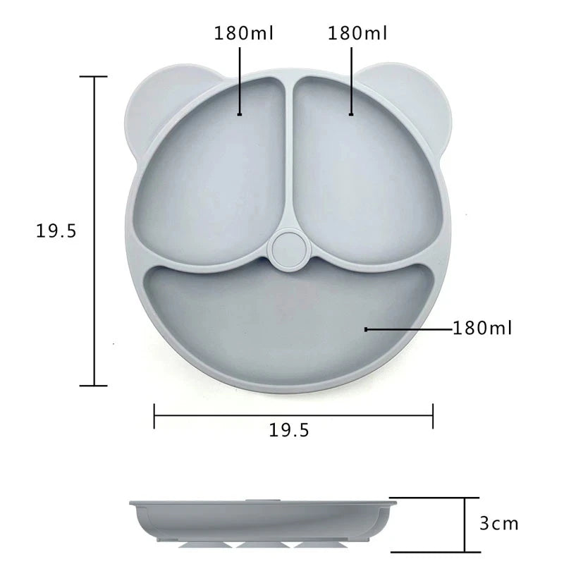 Silicone Suction Plate - infant2eleven