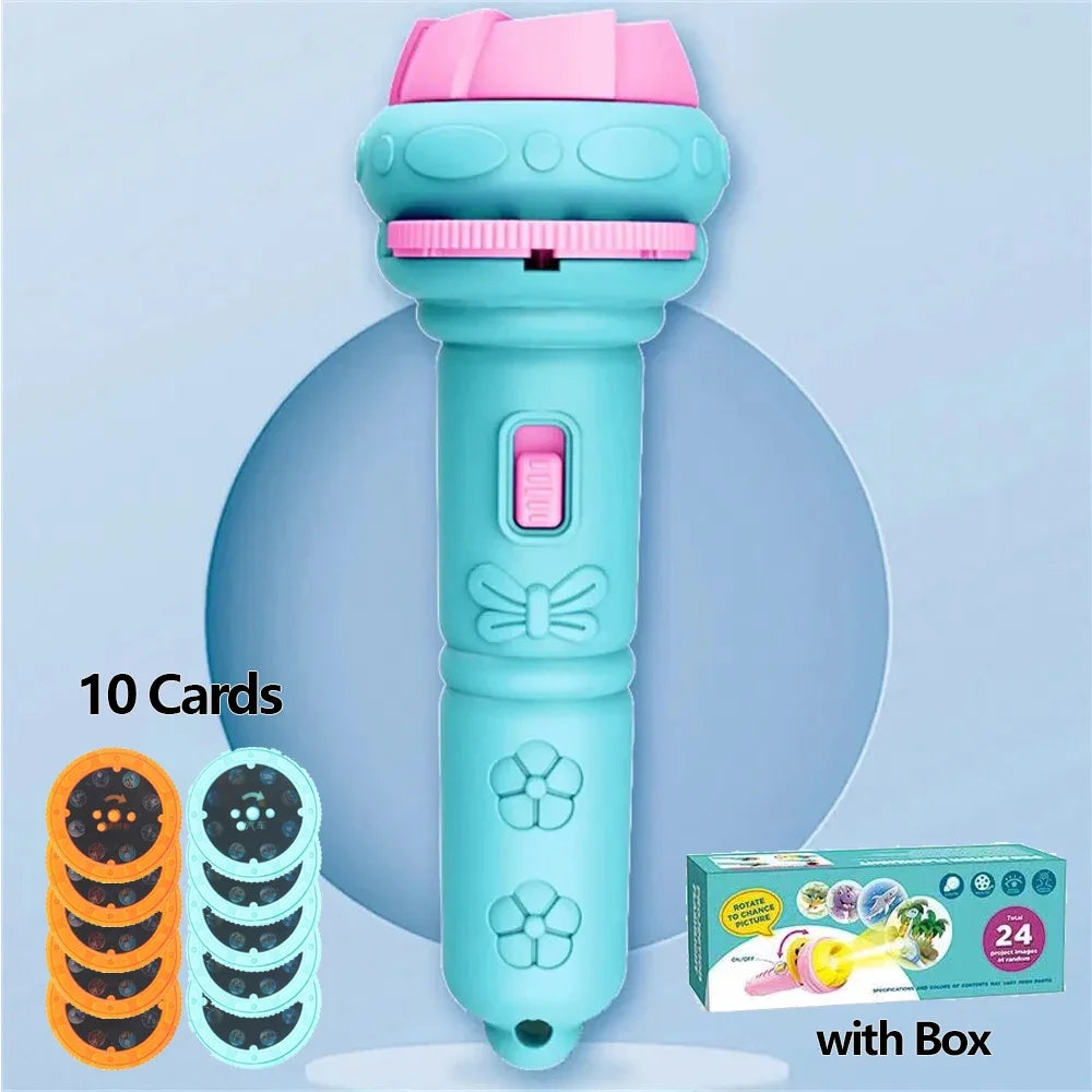 Cartoon Projection Flashlight - infant2eleven