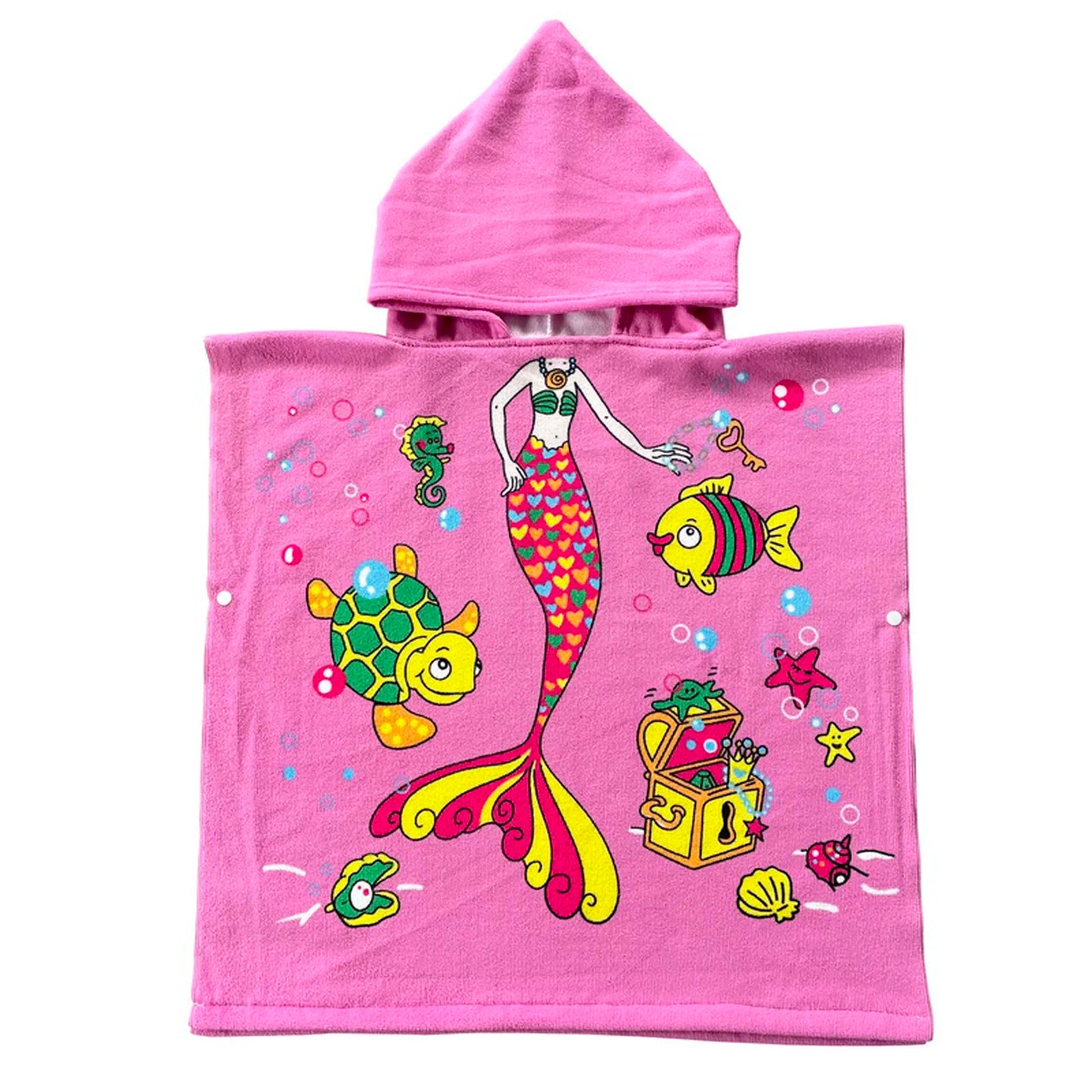 Cartoon Hooded Baby Bath Towel - infant2eleven