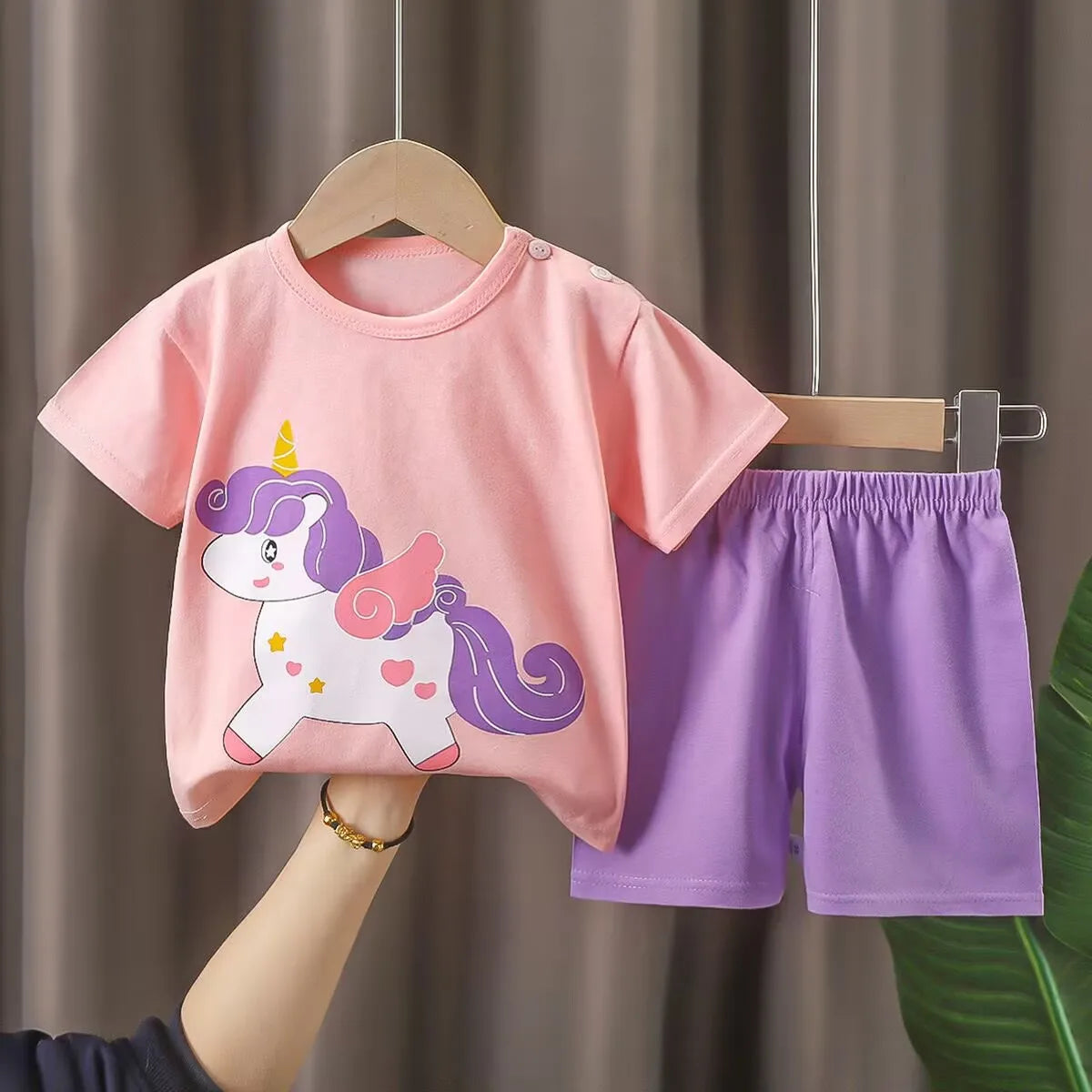 Summer Cartoon T-Shirt Set - infant2eleven