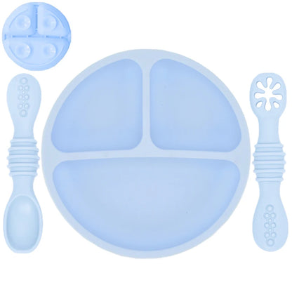 Silicone Baby Plate Set - infant2eleven