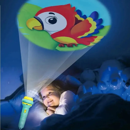 Cartoon Projection Flashlight - infant2eleven