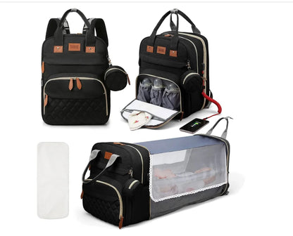 3-in-1 Diaper Backpack - infant2eleven