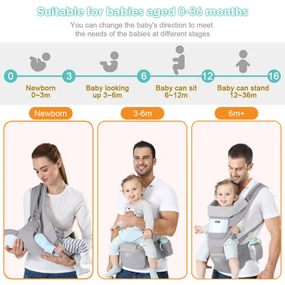 Ergonomic Baby Carrier Backpack - infant2eleven