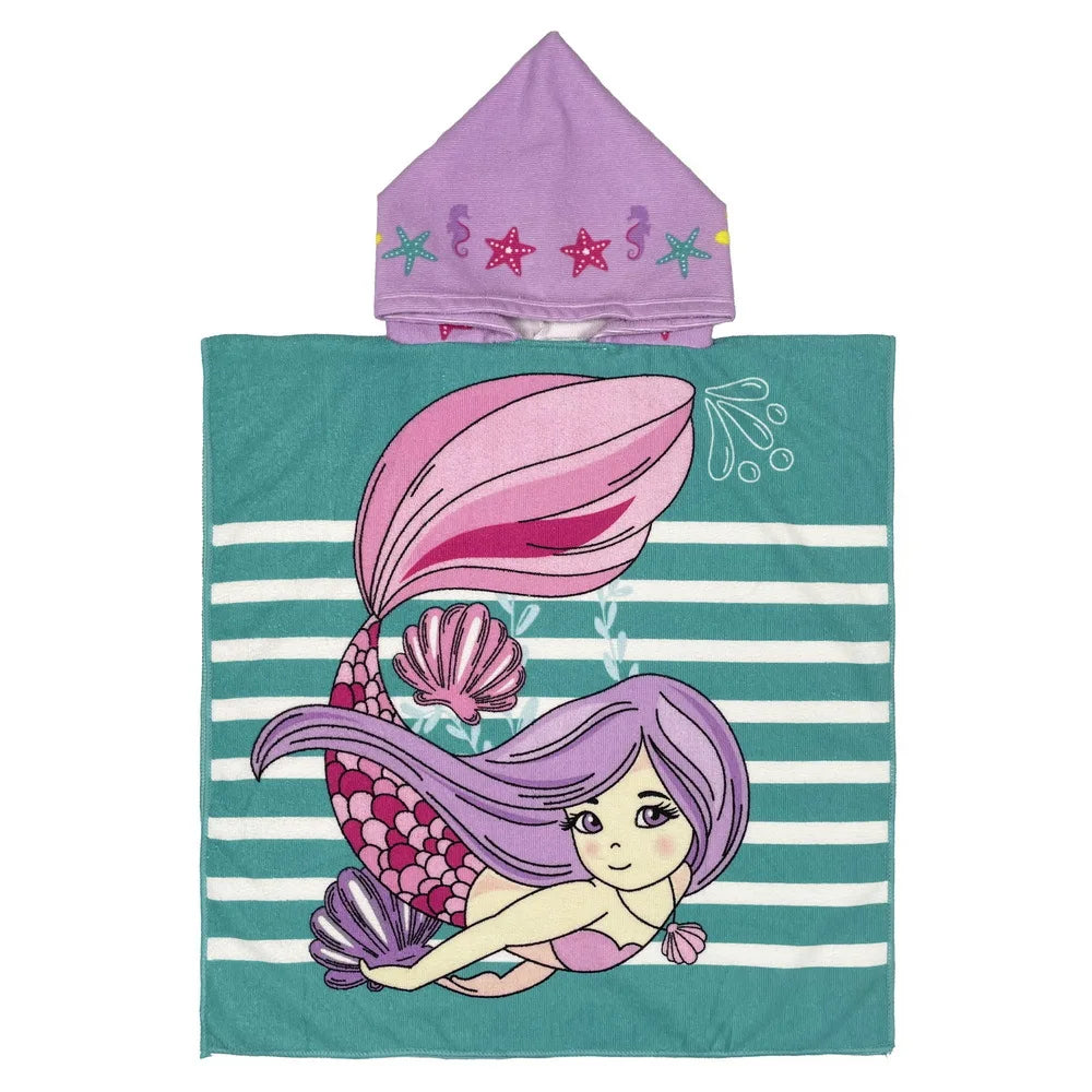 Cartoon Hooded Baby Bath Towel - infant2eleven