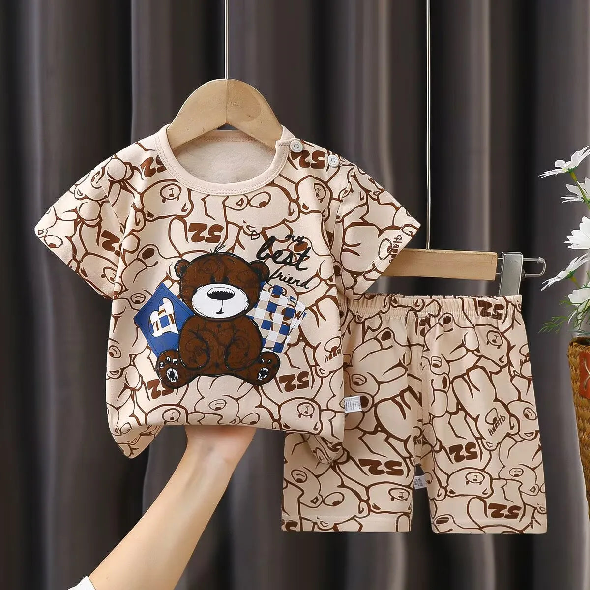 Summer Cartoon T-Shirt Set - infant2eleven