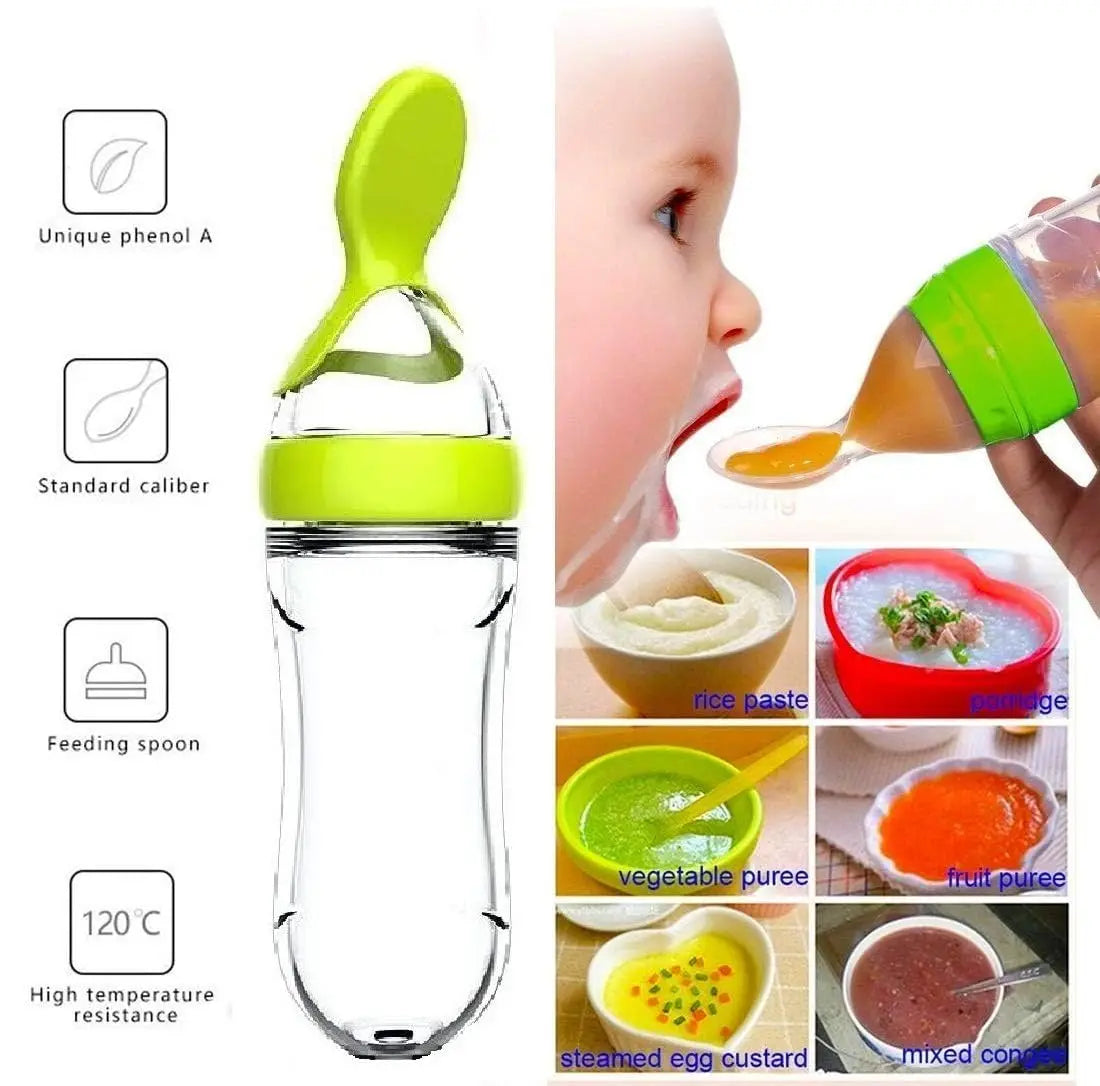 Silicone Baby Squeeze Feeder - infant2eleven