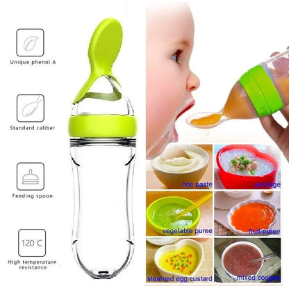 Silicone Baby Squeeze Feeder - infant2eleven