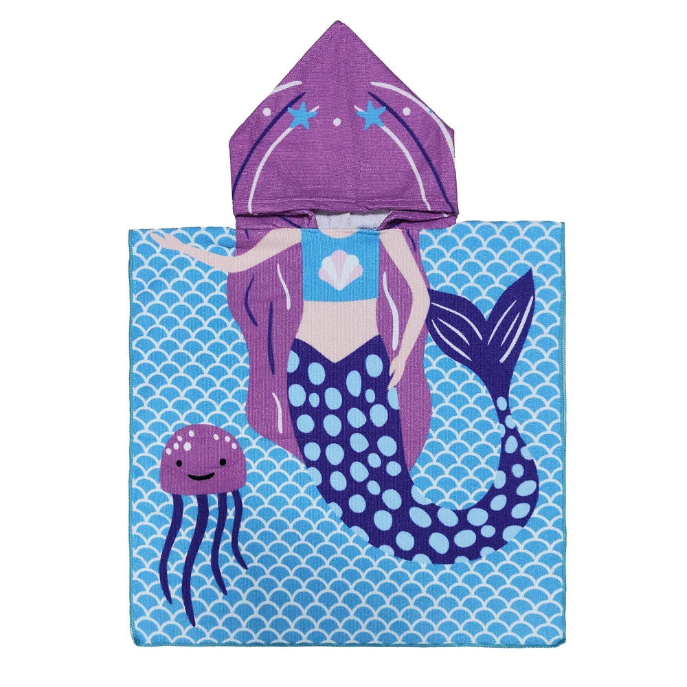 Cartoon Hooded Baby Bath Towel - infant2eleven