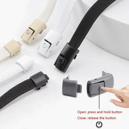 No Tie Press Lock Shoelaces - infant2eleven