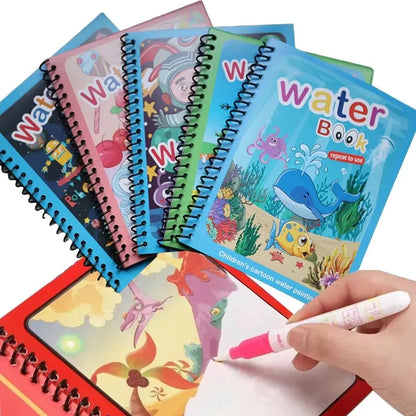 NEW Kids Magic Water Drawing Coloring Books - infant2eleven
