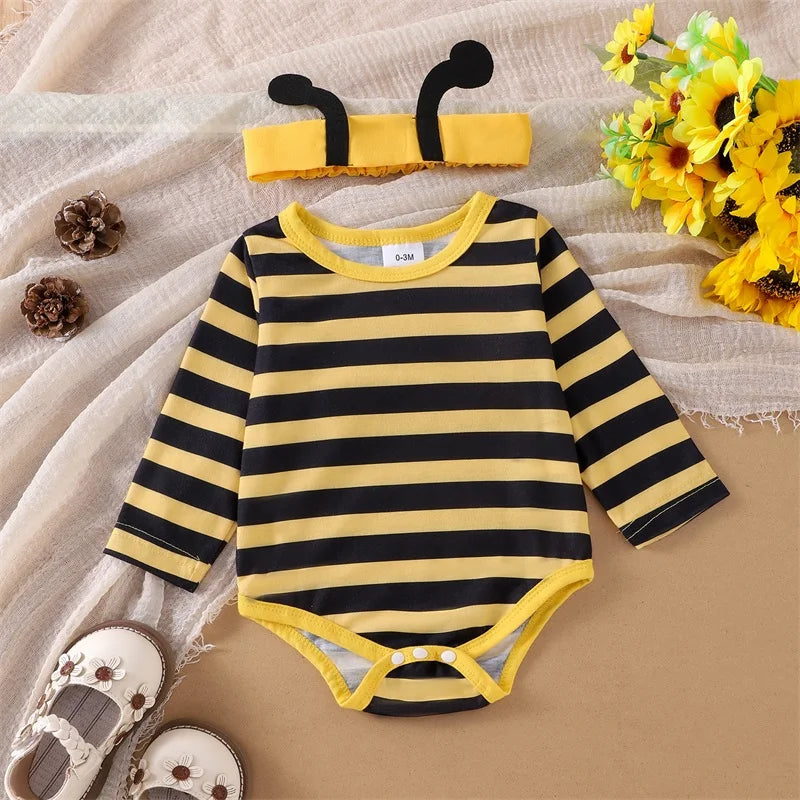 Cute Baby Girl Halloween Romper - infant2eleven