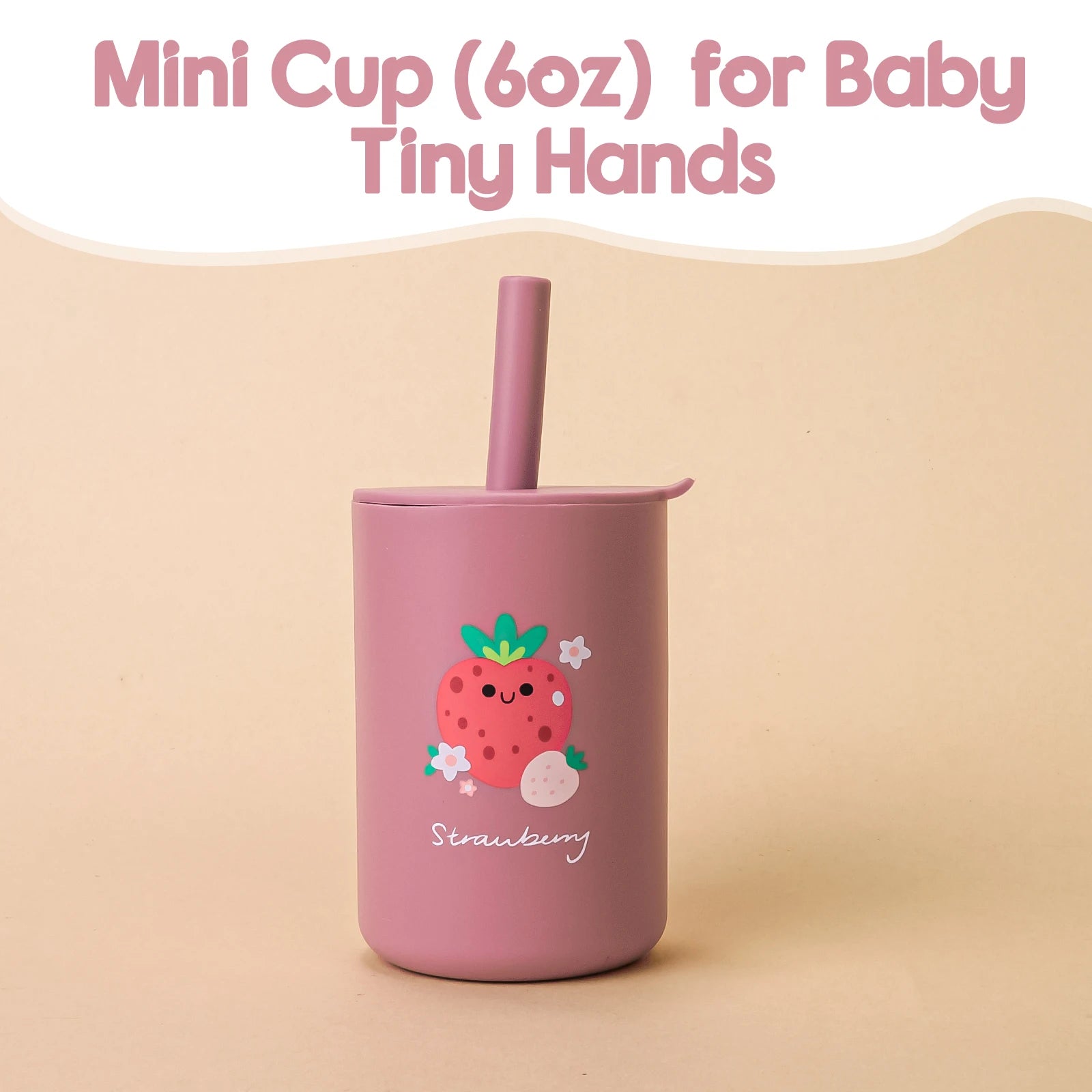 Silicone Baby Straw Cup - infant2eleven