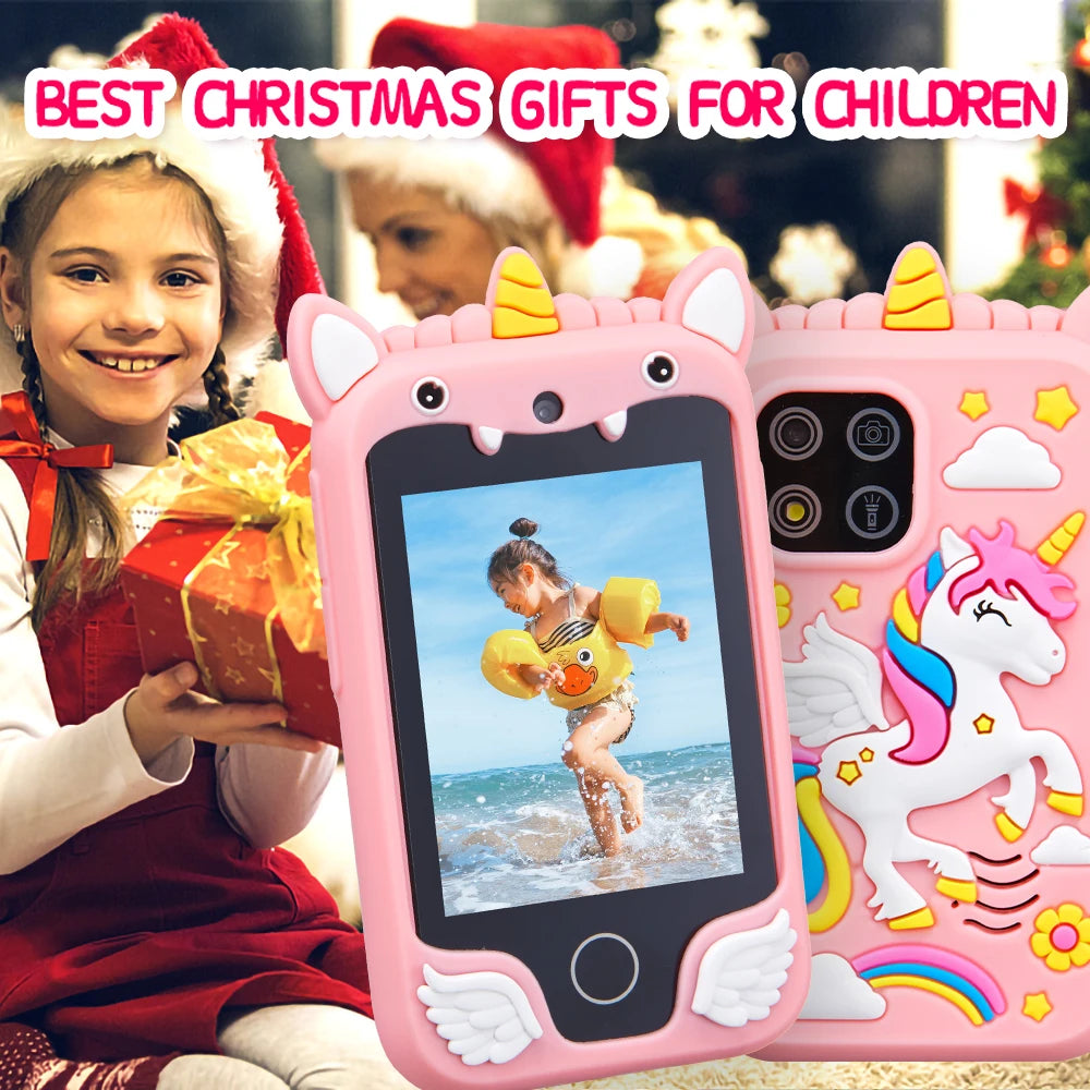 Kids Unicorn Musical Smart Touchscreen Phone - infant2eleven