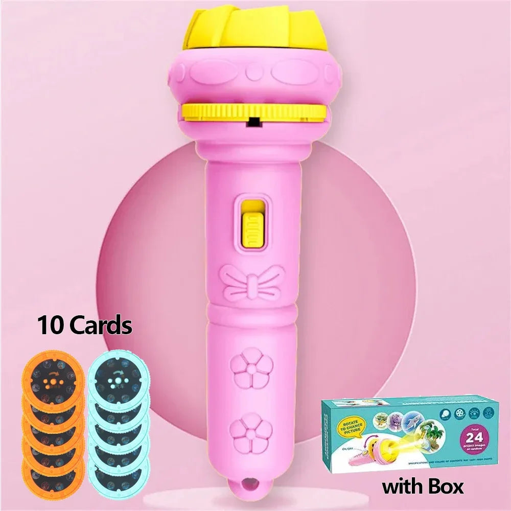 Cartoon Projection Flashlight - infant2eleven
