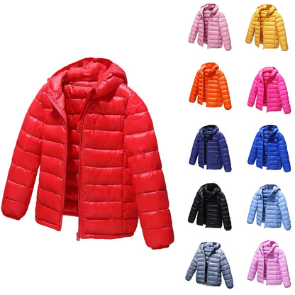 Boys & Girls Winter Coats With Hoodie - infant2eleven