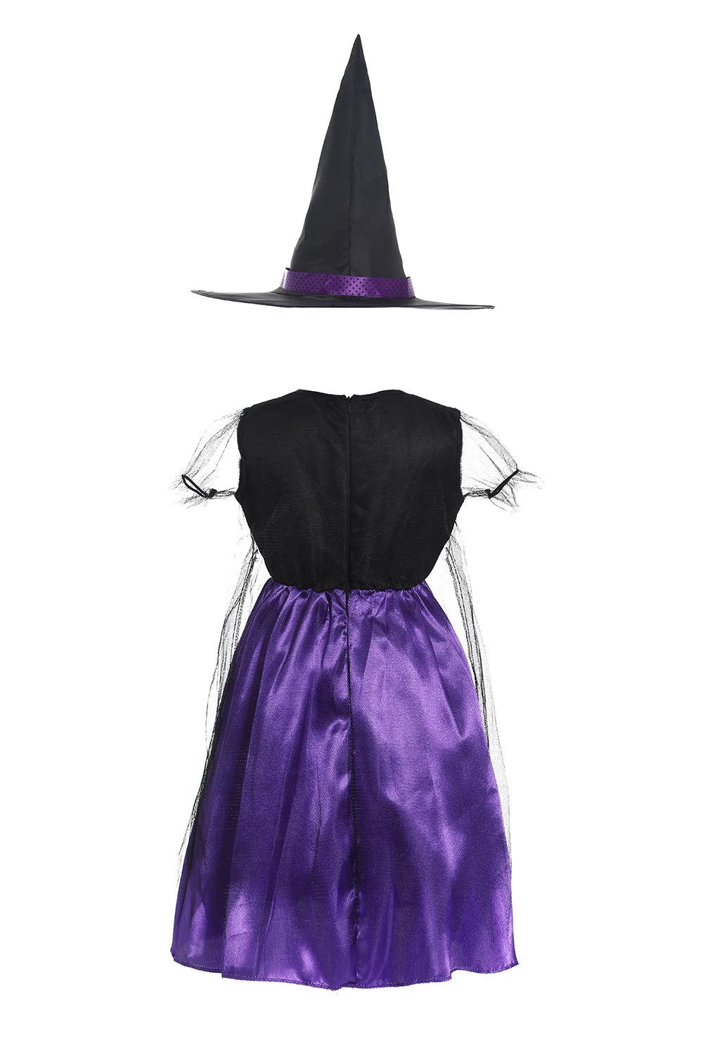 Girls Halloween Fantasy Vampire Costume (Long Tutu Gothic Dress) - infant2eleven