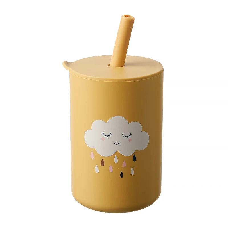 Silicone Baby Straw Cup - infant2eleven