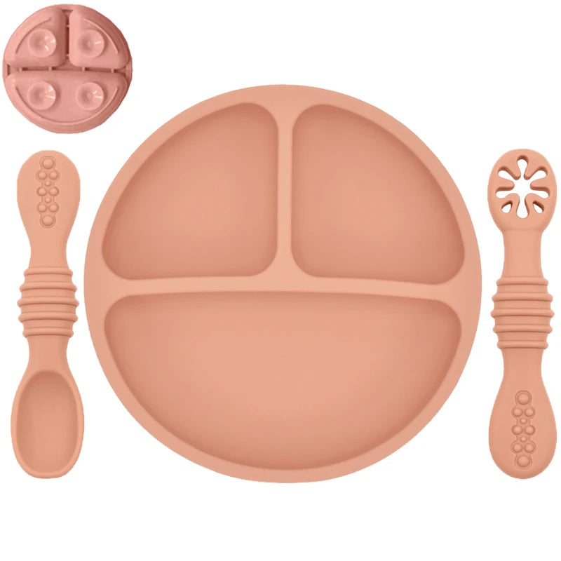 Silicone Baby Plate Set - infant2eleven