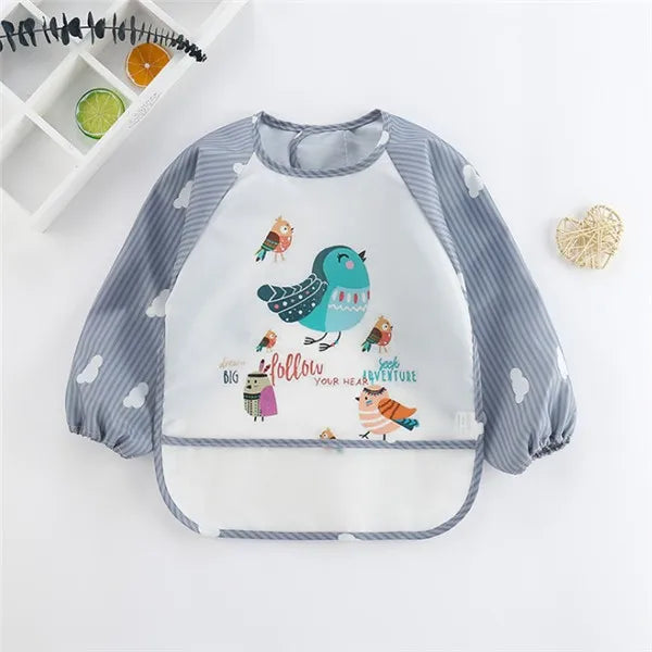 Waterproof Baby Art Smock Bib - infant2eleven