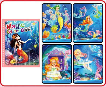 NEW Kids Magic Water Drawing Coloring Books - infant2eleven