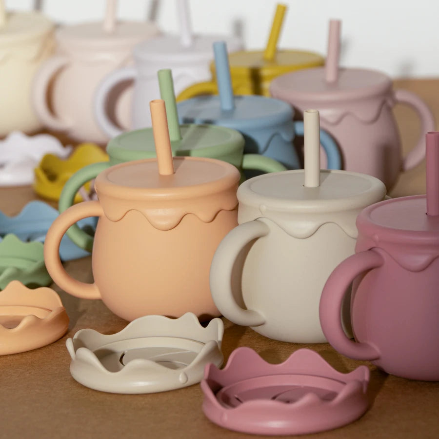 Silicone Baby Sippy Cup - infant2eleven