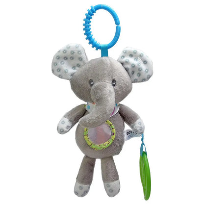 Soft Animal Handbell Toys WIth Teether - infant2eleven