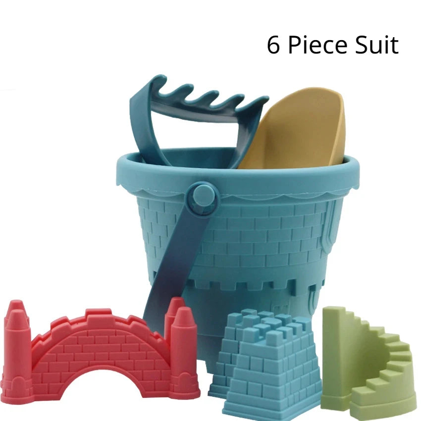 Beach Castle Bucket Sand Play Set - infant2eleven