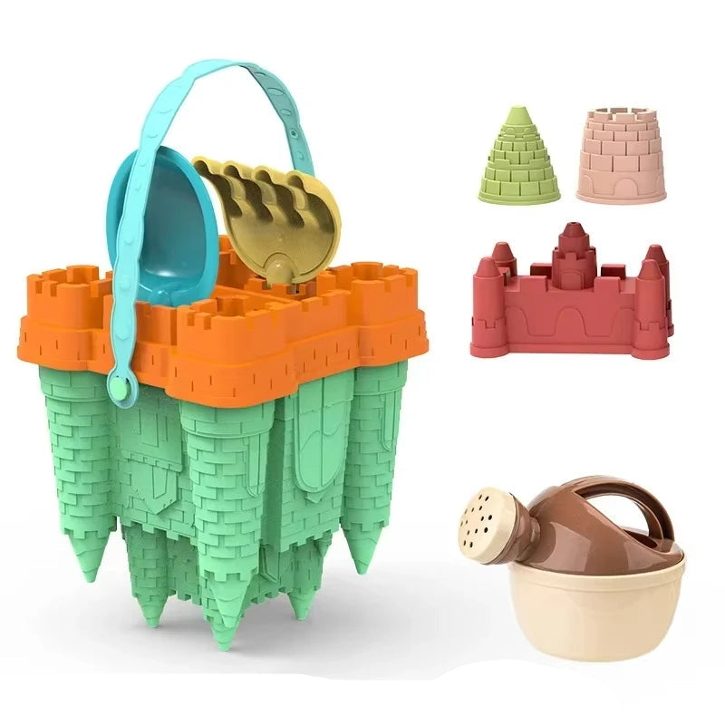 Beach Castle Bucket Sand Play Set - infant2eleven