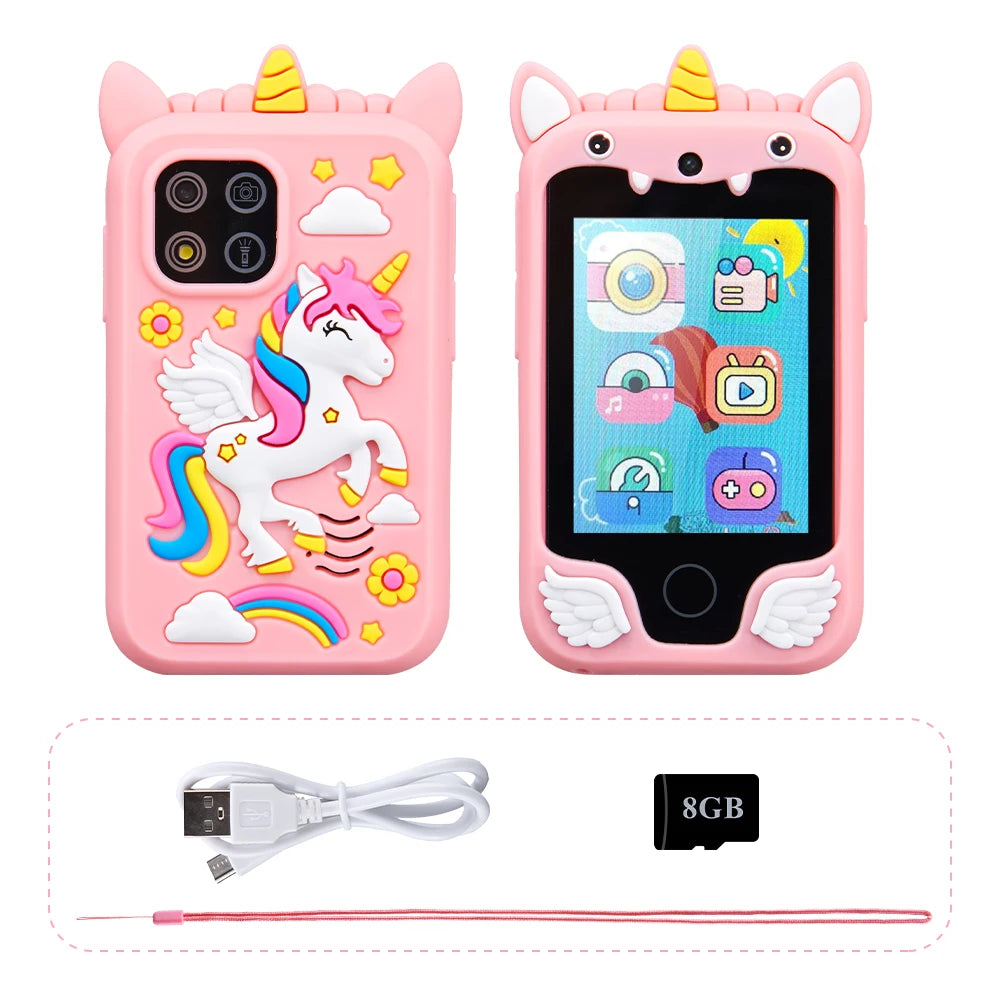 Kids Unicorn Musical Smart Touchscreen Phone - infant2eleven