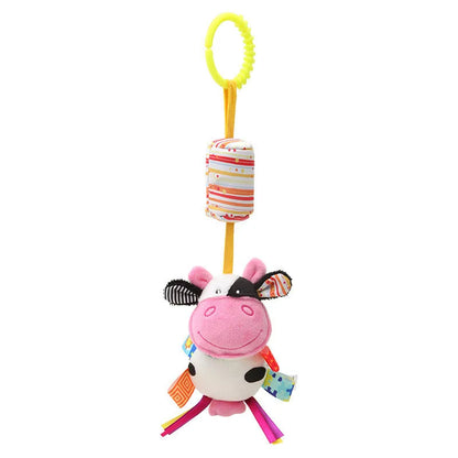 Soft Animal Handbell Toys WIth Teether - infant2eleven