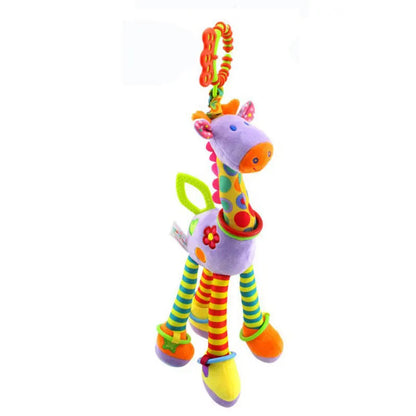 Soft Animal Handbell Toys WIth Teether - infant2eleven