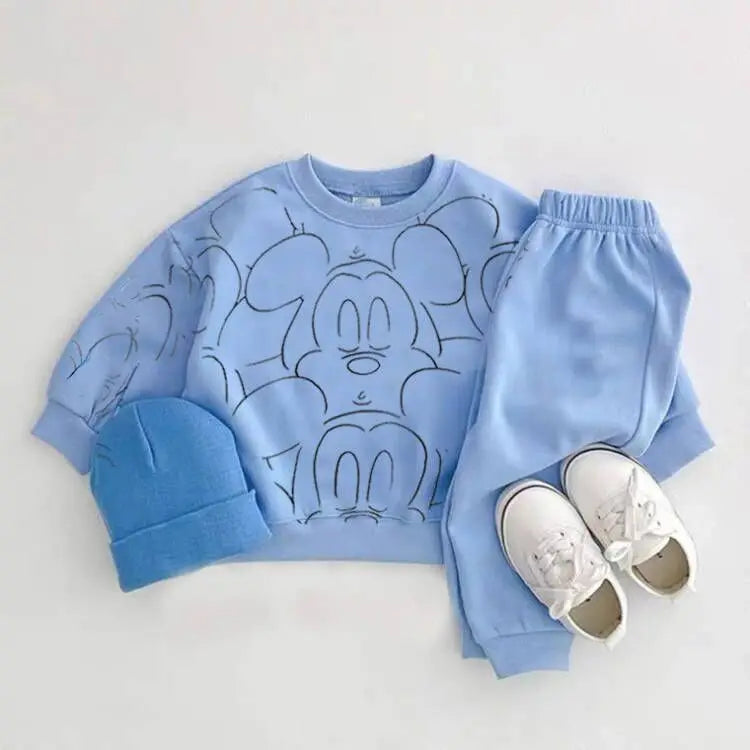 Cartoon Summer Baby Tracksuit Set - infant2eleven
